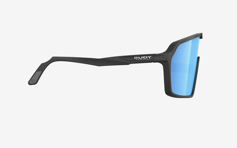 RUDY PROJECT SPINSHIELD Occhiali neri RP Optics Lenti blu multilaser