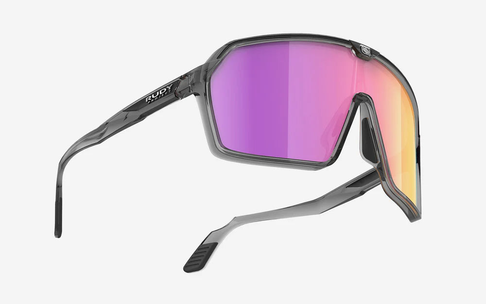 Occhiali da sole RUDY PROJECT SPINSHIELD Crystal Ash Lenti RP Optics Multilaser Sunset