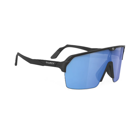 RUDY PROJECT SPINSHIELD AIR Occhiali nero opaco RP Optics Lenti blu multilaser