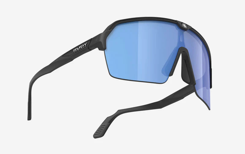 RUDY PROJECT SPINSHIELD AIR Occhiali nero opaco RP Optics Lenti blu multilaser