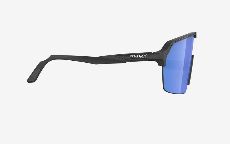 RUDY PROJECT SPINSHIELD AIR Occhiali nero opaco RP Optics Lenti blu multilaser
