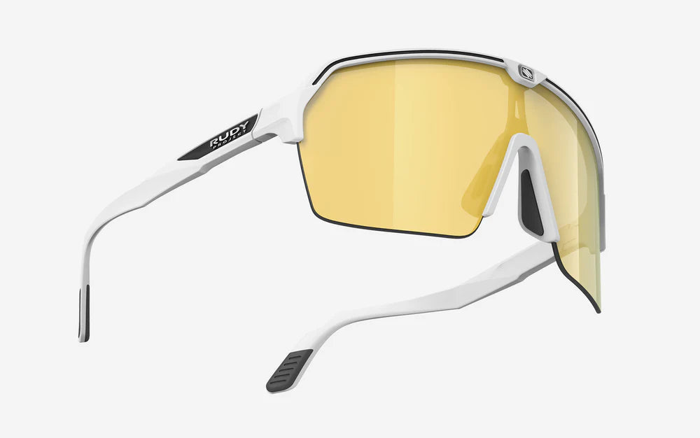 RUDY PROJECT SPINSHIELD AIR Occhiali Bianco Opaco RP Optics Lenti Multilaser Oro