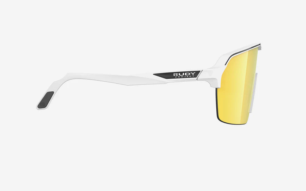 RUDY PROJECT SPINSHIELD AIR Occhiali Bianco Opaco RP Optics Lenti Multilaser Oro
