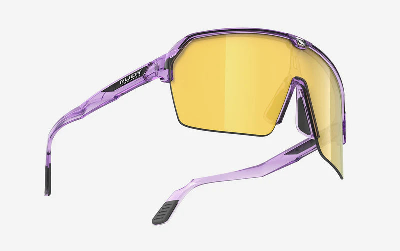 Occhiali da sole RUDY PROJECT SPINSHIELD AIR Cristallo Lilla Lenti RP Ottica Multilaser Giallo