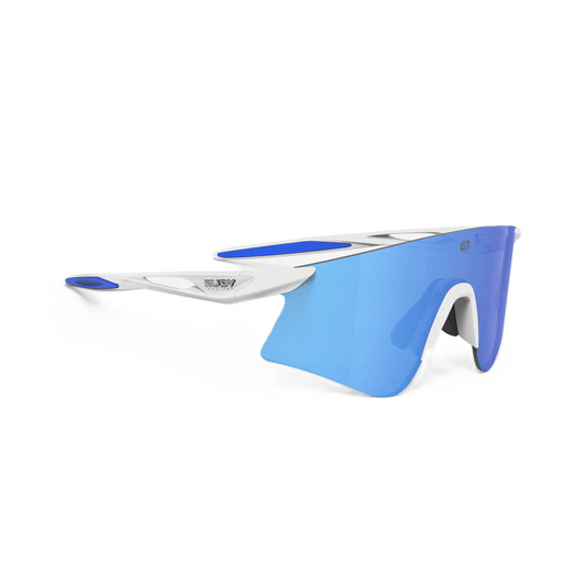 Occhiali RUDY PROJECT ASTRAL Bianco opaco Ottica RP Lenti blu multilaser