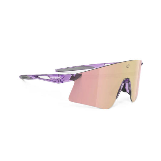 RUDY PROJECT ASTRAL X Cristallo Lilla Occhiali RP Optics Multilaser Oro Rosa