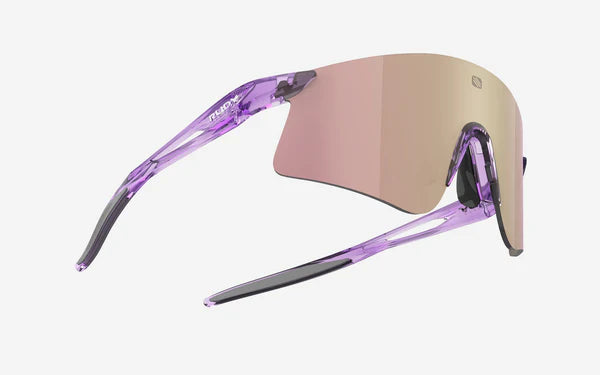 RUDY PROJECT ASTRAL X Cristallo Lilla Occhiali RP Optics Multilaser Oro Rosa