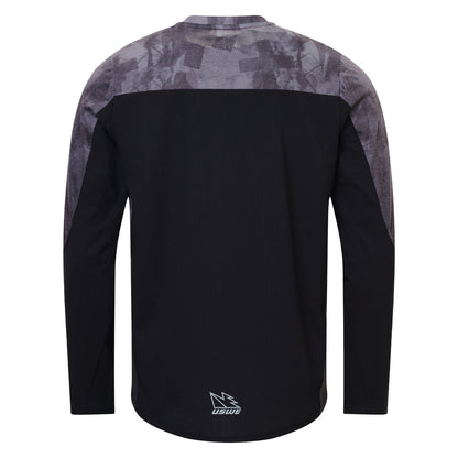 Maillot USWE SPOKE MTB Maniche Lunghe Nero