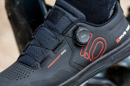 Scarpe MTB ADIDAS FIVE TEN FREERIDER PRO BOA Nero/Rosso