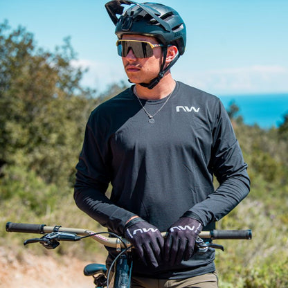 Maglia NORTHWAVE XTRAIL Maniche Lunghe Nero