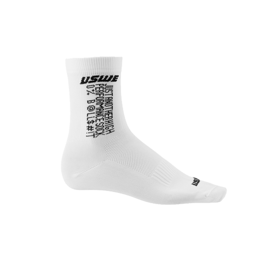 USWE X Calzini da MTB Bianco