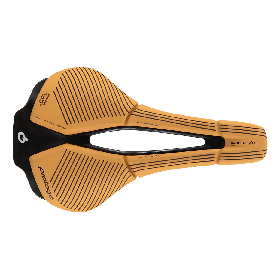 Sella PROLOGO SCRATCH M5 AGX PAS 147mm binari nero marrone