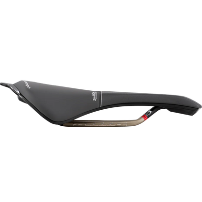 Sella PROLOGO SCRATCH NDR PAS 140mm Attacchi Tirox Nera