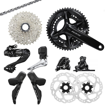 Gruppo SHIMANO 105 Di2 R7170 2x12V