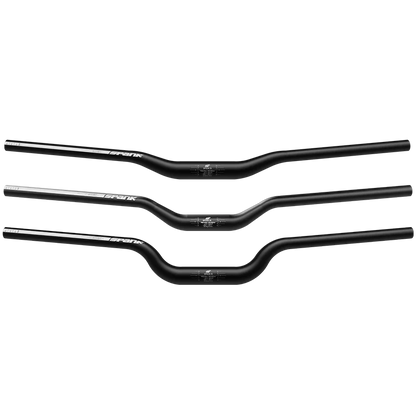 Manubrio SPANK SPOON 35 Rise 25mm 800mm Nero/Blu