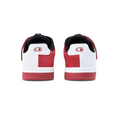 Scarpe MTB CRANKBROTHERS STAMP SPEED LACE FLAT Nere/Rosse/Bianche