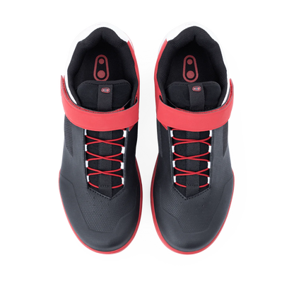 Scarpe MTB CRANKBROTHERS STAMP SPEED LACE FLAT Nere/Rosse/Bianche