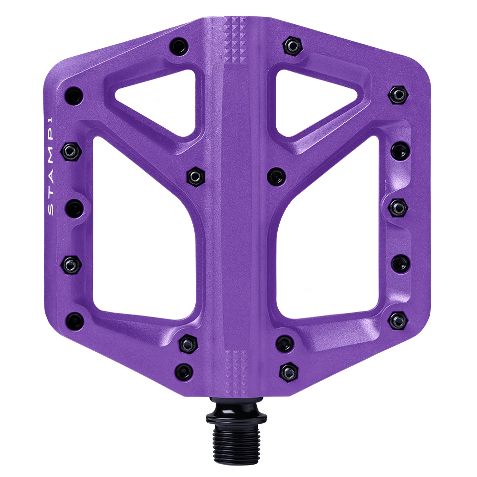 CRANKBROTHERS STAMP 1 Pedali piatti grandi viola