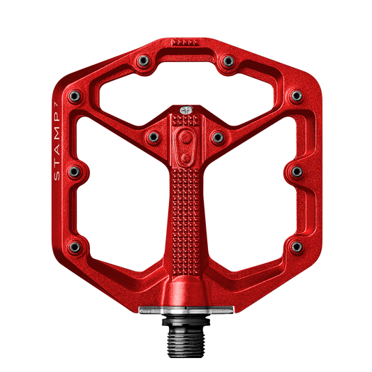 CRANKBROTHERS STAMP 7 Pedali piatti piccoli rossi