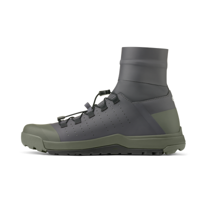Scarpe MTB CRANKBROTHERS STAMP TRAIL SPEEDLACE SEAL grigio/verde - lato interno
