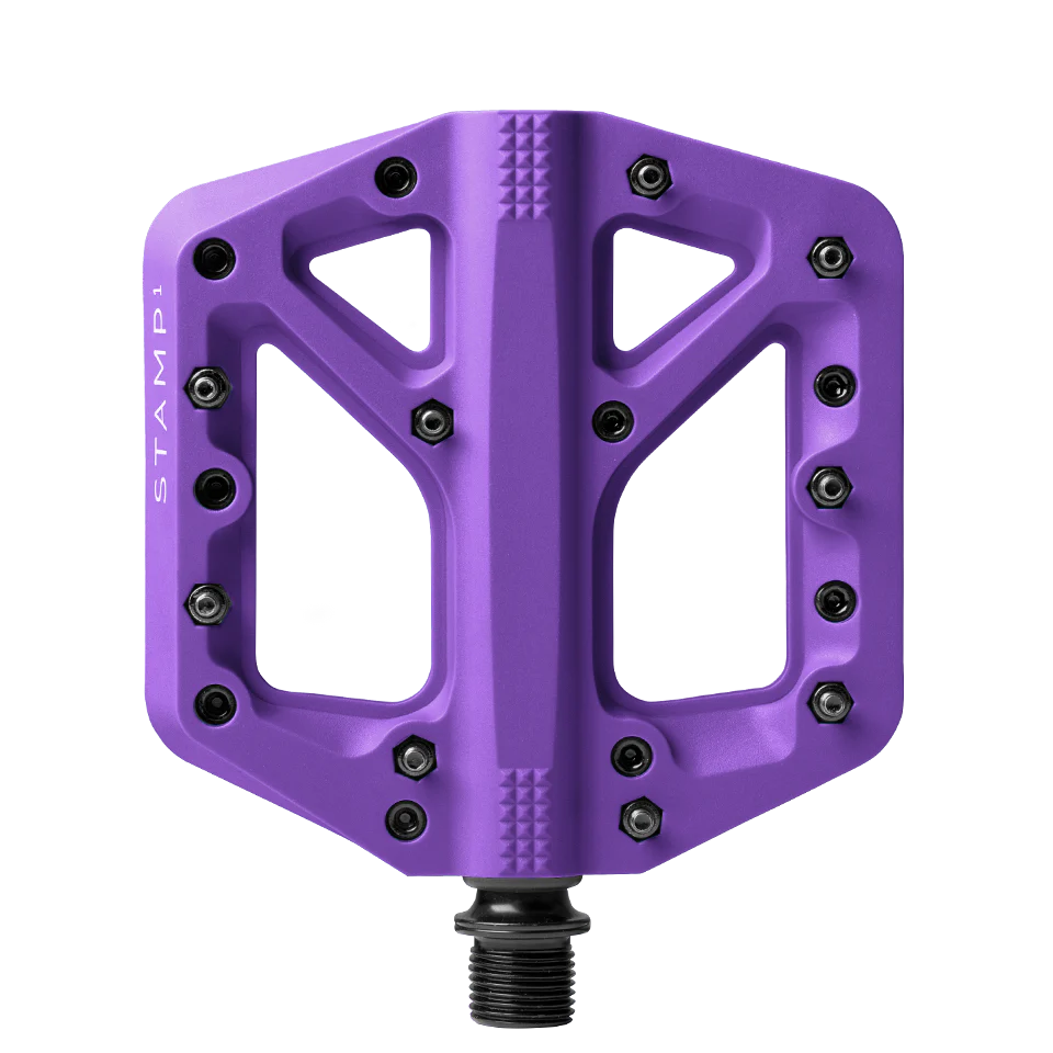 CRANKBROTHERS STAMP 1 Pedali piatti piccoli viola