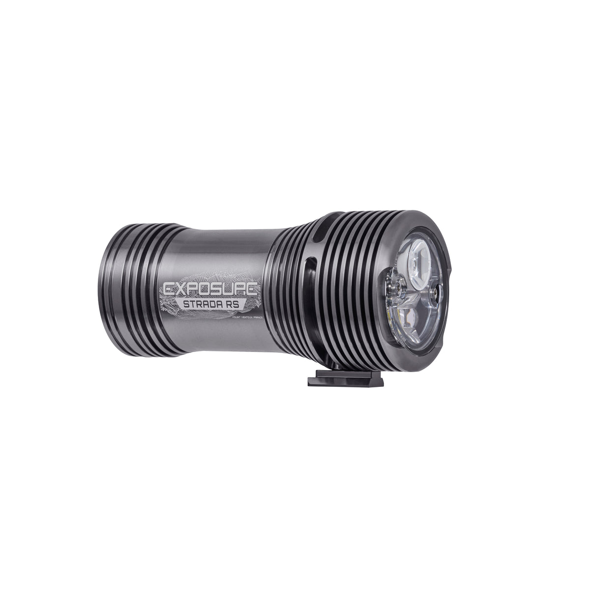 Luce anteriore EXPOSURE LIGHTS Strada MK13 RS AKTIV nero canna di fucile
