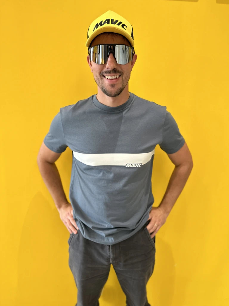 Maglietta MAVIC CORPORATE STRIPE Blu