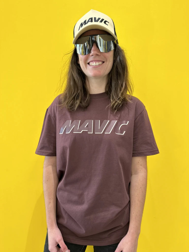 Maglietta MAVIC CORPORATE LOGO Aubergine