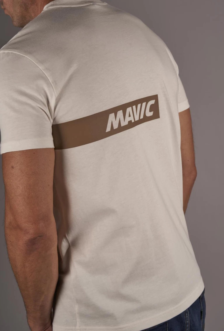 Maglietta MAVIC CORPORATE STRIPE Bianco