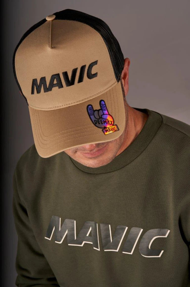 MAVIC CORPORATE LOGO Felpa Khaki
