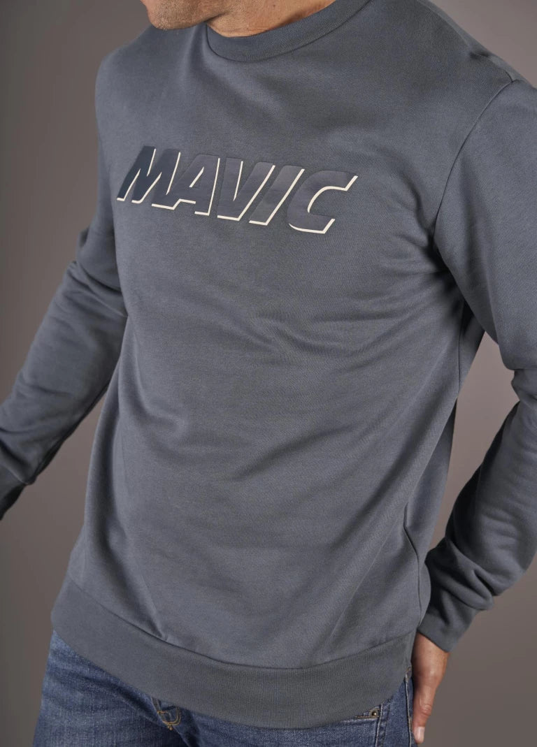 MAVIC CORPORATE LOGO Felpa blu