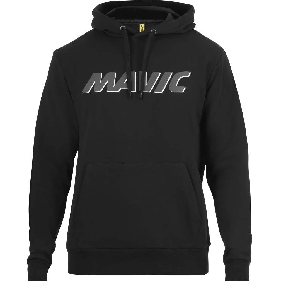 MAVIC CORPORATE LOGO Felpa con cappuccio nero