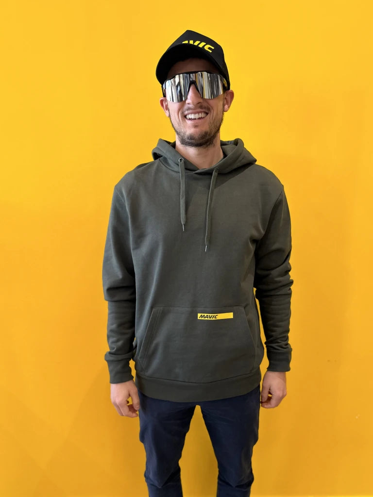 MAVIC CORPORATE Felpa con cappuccio Khaki