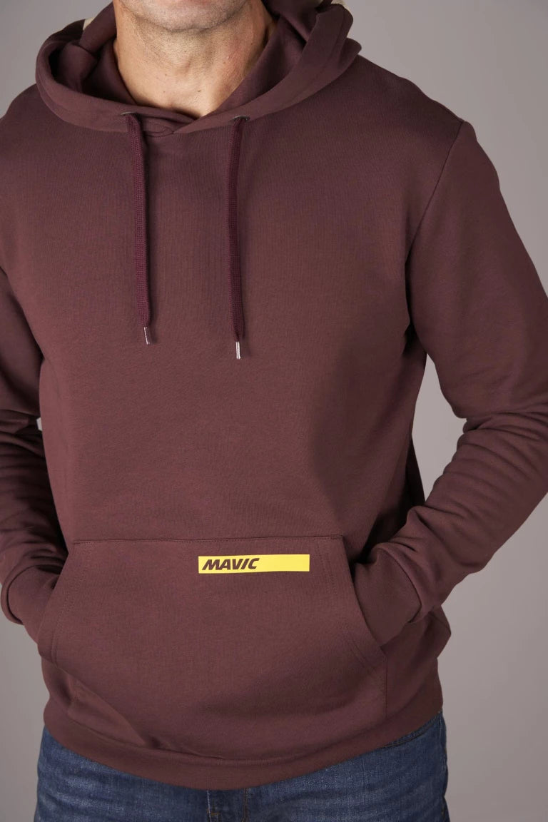MAVIC CORPORATE Felpa con cappuccio Aubergine