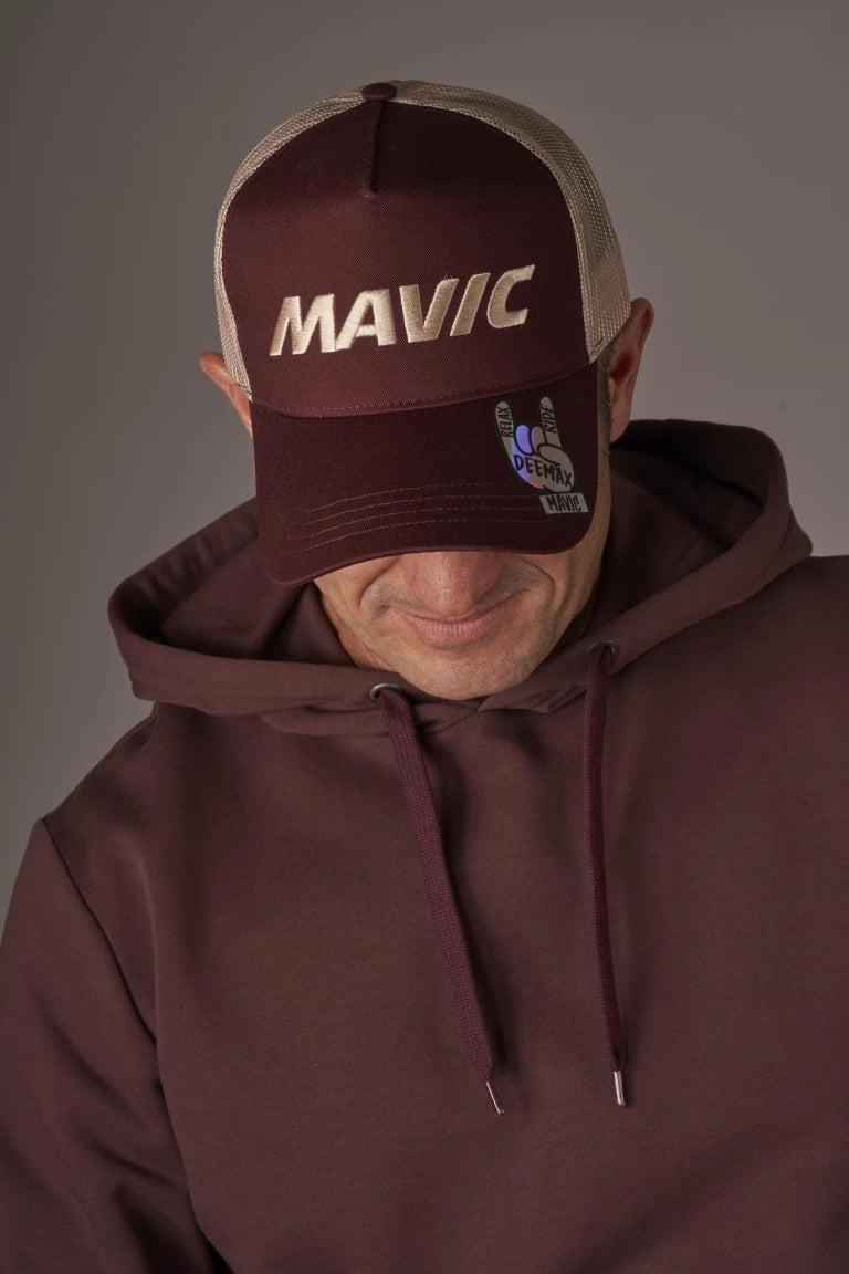 MAVIC CORPORATE Felpa con cappuccio Aubergine