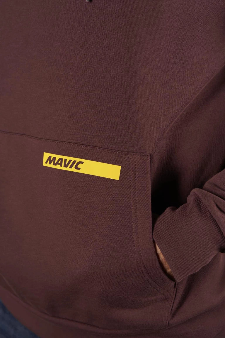 MAVIC CORPORATE Felpa con cappuccio Aubergine