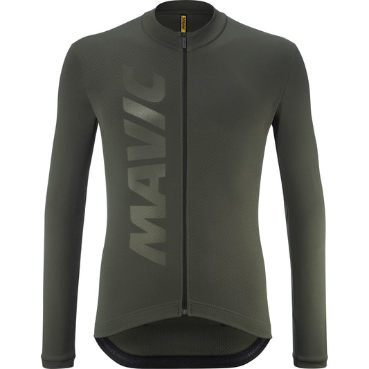 MAVIC AKSIUM THERMO Maglia a maniche lunghe verde