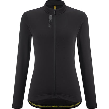 Maglia MAVIC AKSIUM THERMO Donna Maniche Lunghe Nero