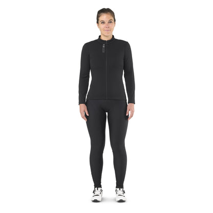 Maglia MAVIC AKSIUM THERMO Donna Maniche Lunghe Nero