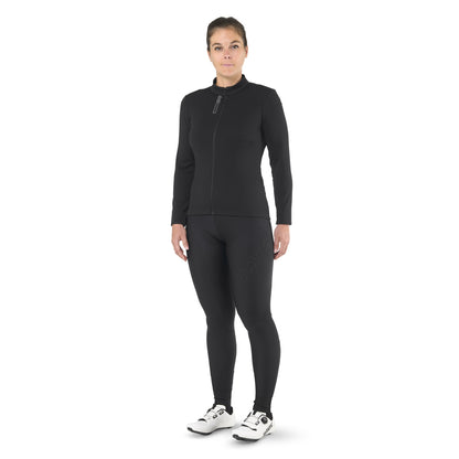 Maglia MAVIC AKSIUM THERMO Donna Maniche Lunghe Nero
