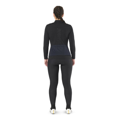 Maglia MAVIC AKSIUM THERMO Donna Maniche Lunghe Nero