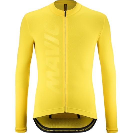 MAVIC AKSIUM THERMO Maglia a manica lunga giallo