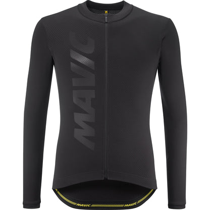Maglia MAVIC AKSIUM THERMO Maniche Lunghe Nero