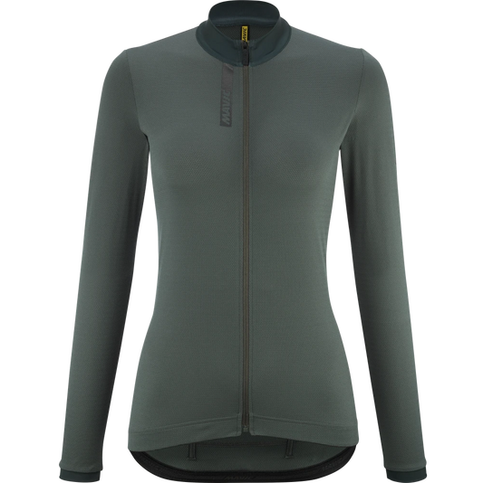 MAVIC AKSIUM Maglia a maniche lunghe da donna verde