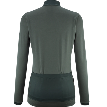 Maglia MAVIC AKSIUM Maniche Lunghe Donna Verde