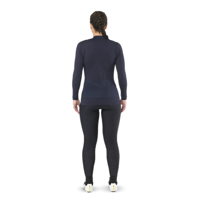 Maglia MAVIC AKSIUM Maniche Lunghe Donna Blu