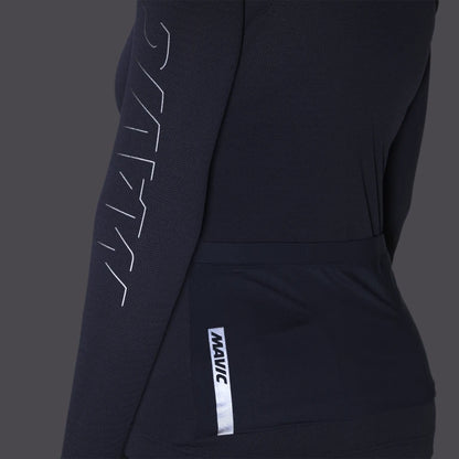 Maglia MAVIC AKSIUM Maniche Lunghe Donna Blu