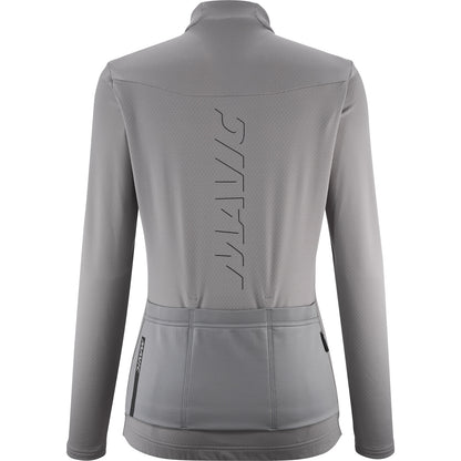 Maglia MAVIC AKSIUM THERMO Donna Maniche Lunghe Grigio
