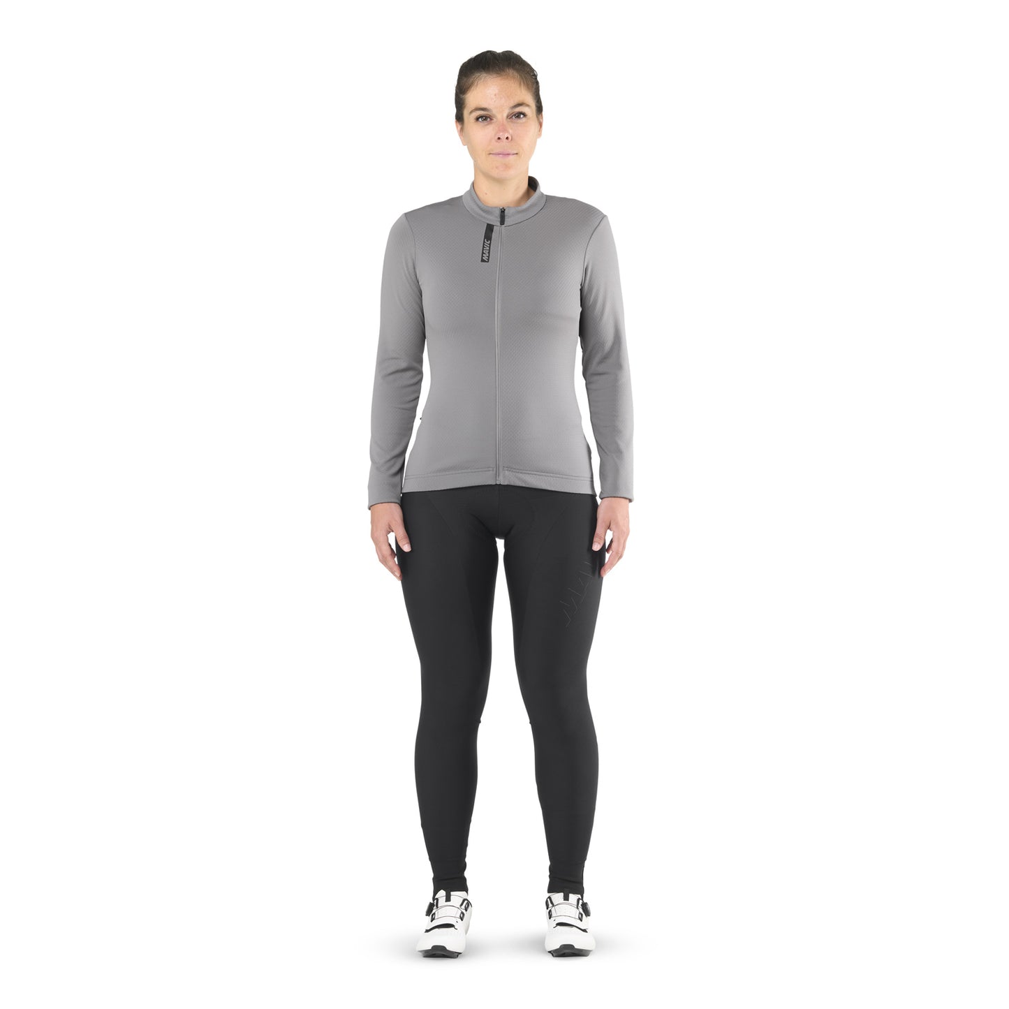 MAVIC AKSIUM THERMO Maglia a maniche lunghe da donna Grigio