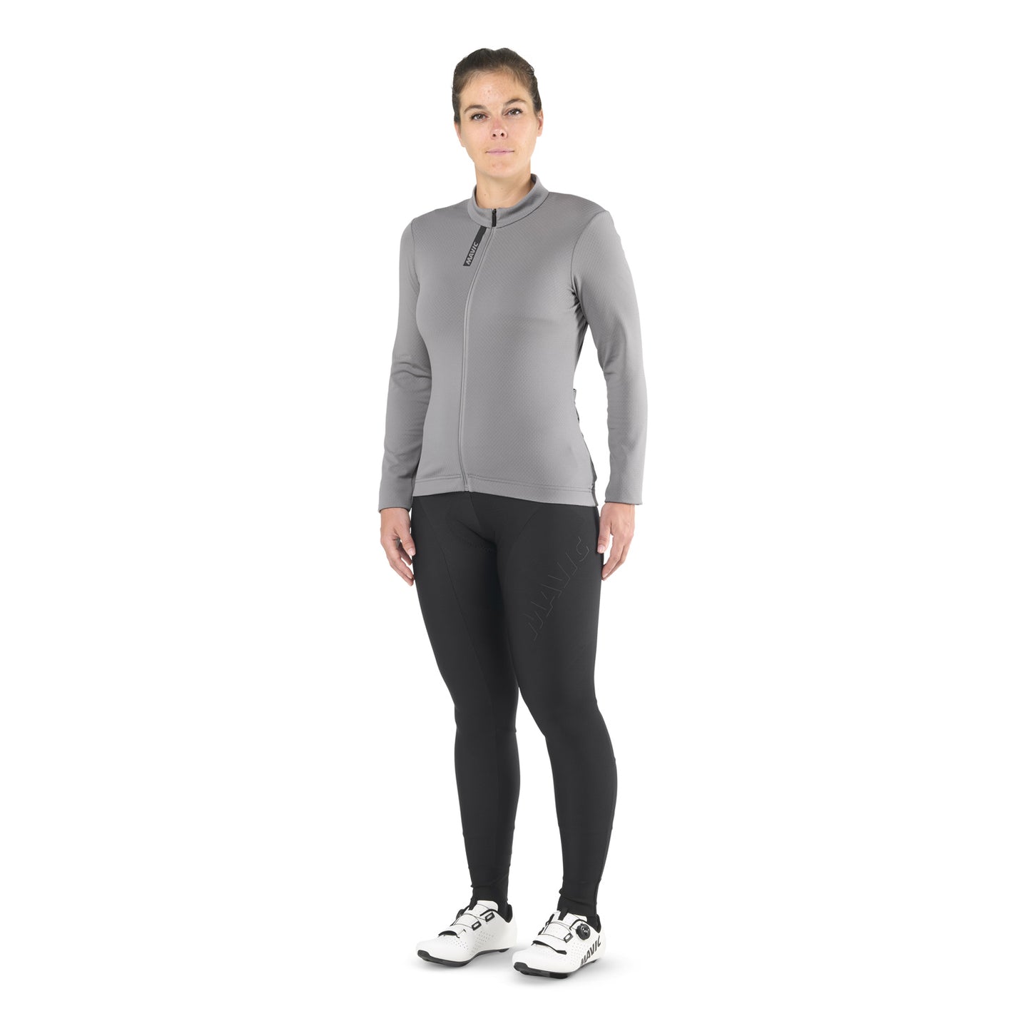MAVIC AKSIUM THERMO Maglia a maniche lunghe da donna Grigio